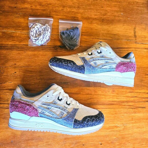 Size 8 - NWOB Ronnie Fieg for Kith X ASICS GEL-LYTE III Remastered Shoe - Seoul - Picture 1 of 7